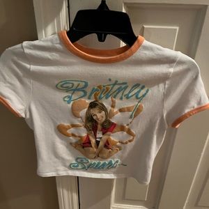 britney spears crop top